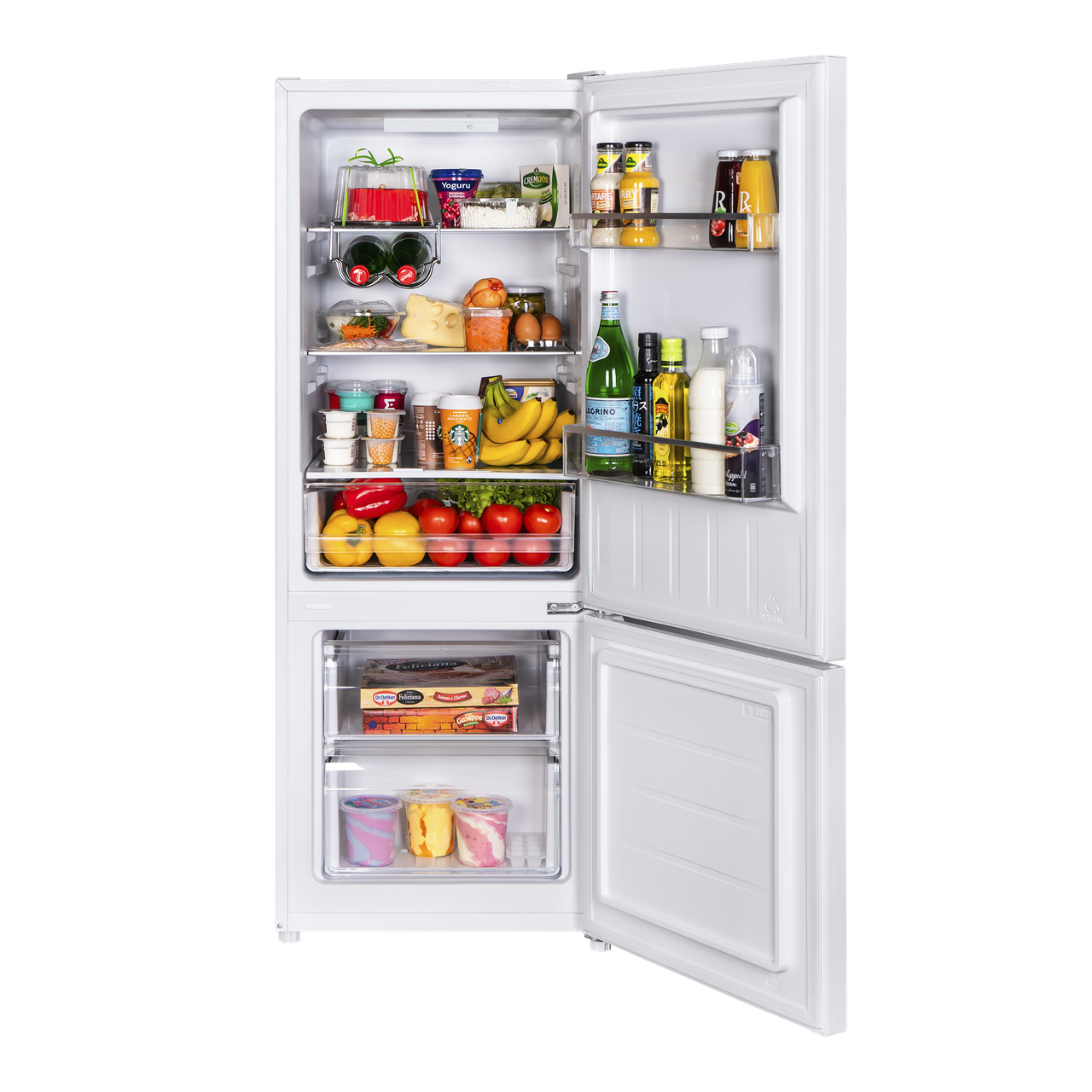 Холодильник MAUNFELD MFF144SFW - фото 1 - id-p113524753