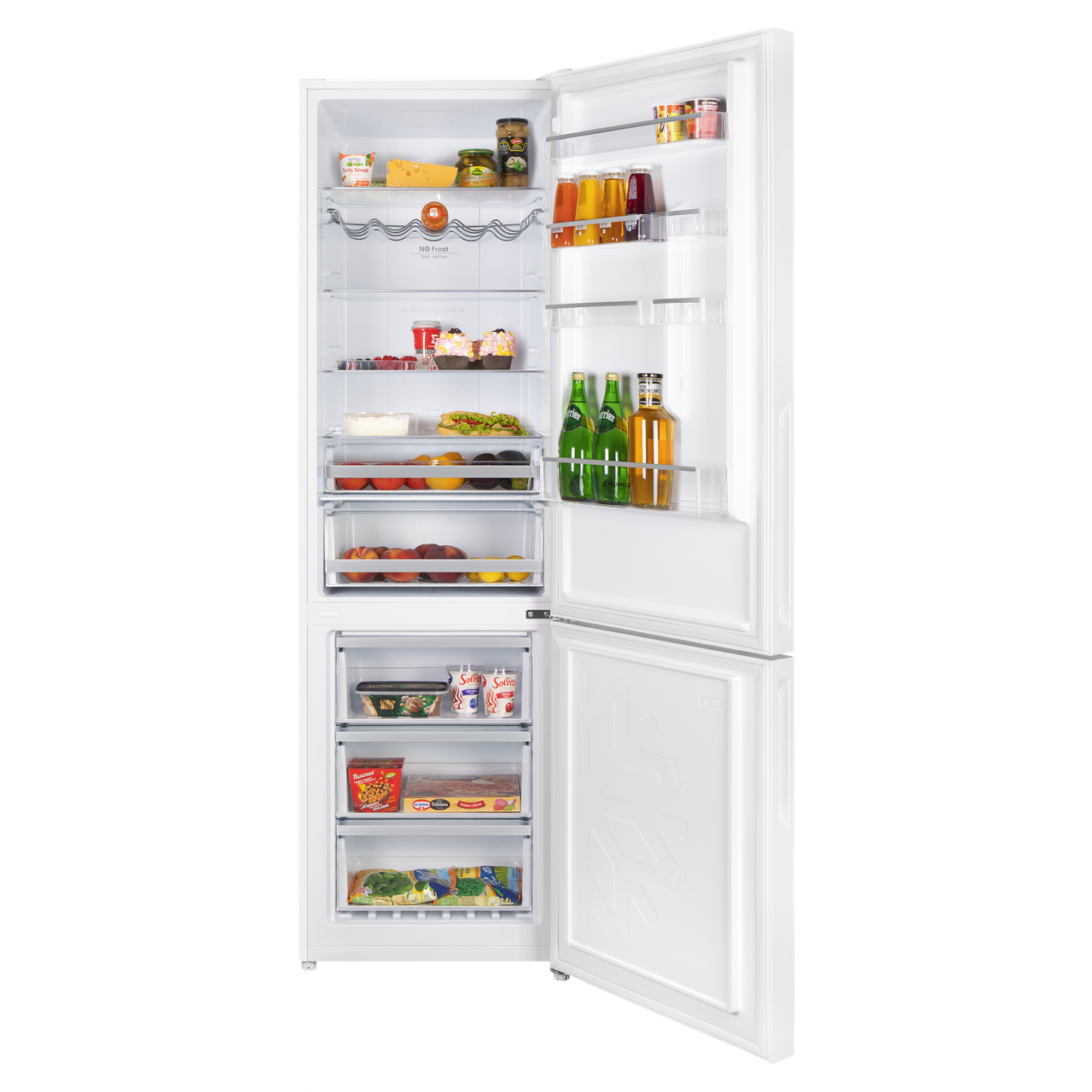 Холодильник MAUNFELD MFF200NFW - фото 1 - id-p113524733