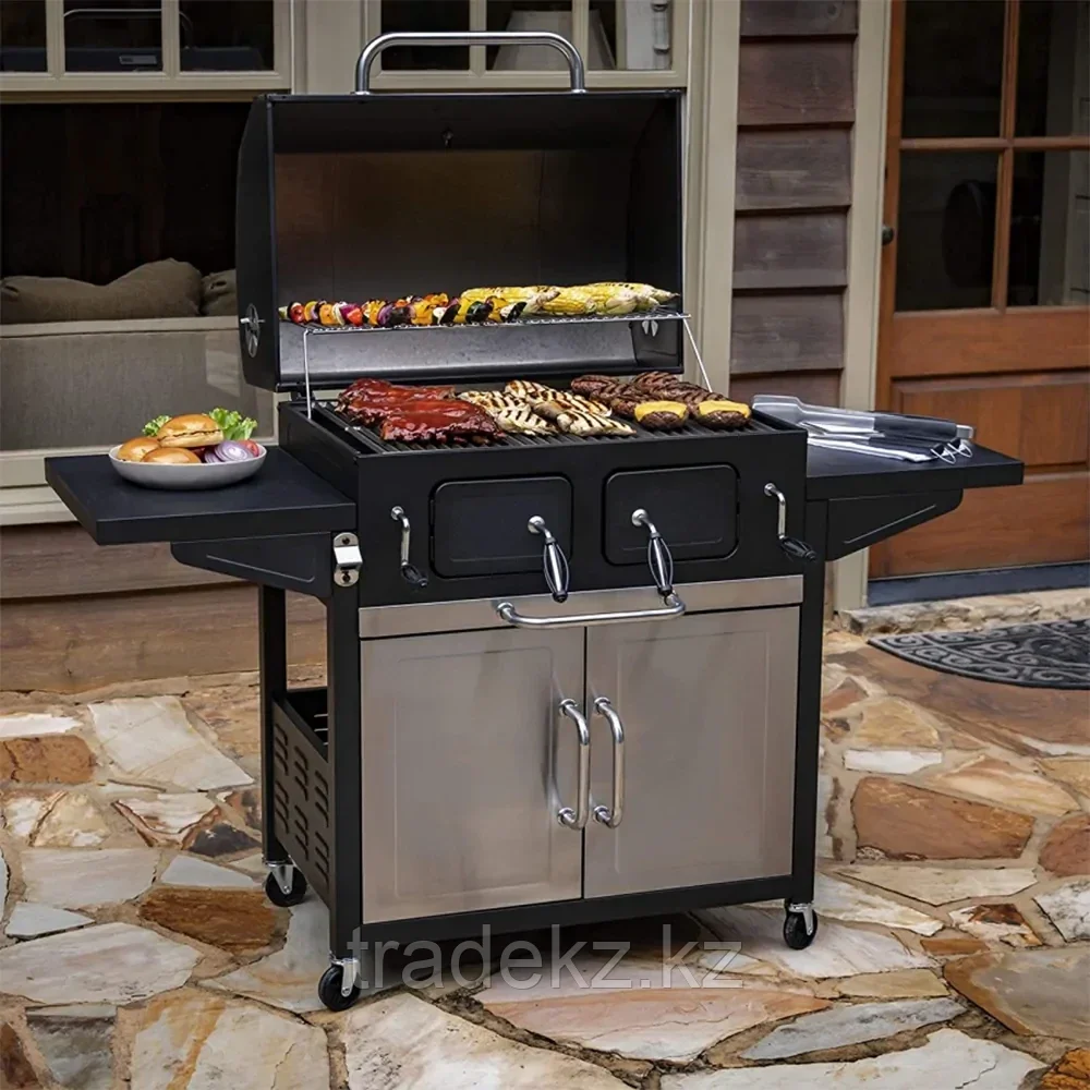 Угольный гриль Char Broil Gourmet 850 - фото 2 - id-p114656093