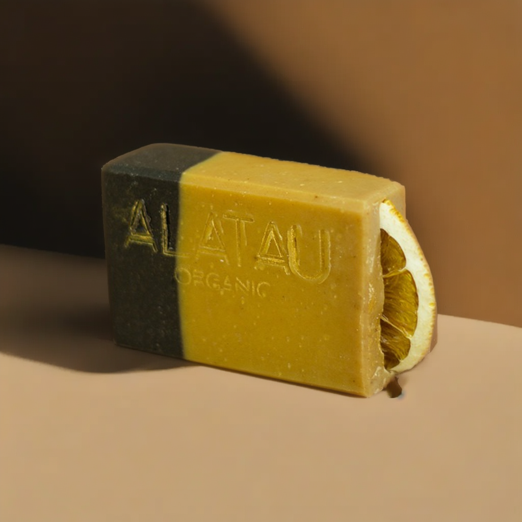 Натуральное мыло Апельсин в шоколаде 150г. ALATAU ORGANIC - фото 1 - id-p89914816
