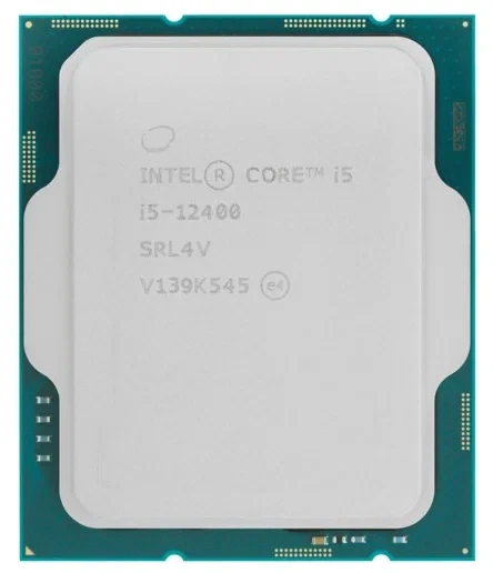 Процессор Intel Core i5-12400 Alder Lake (2500MHz, LGA1700, L3 18Mb), oem