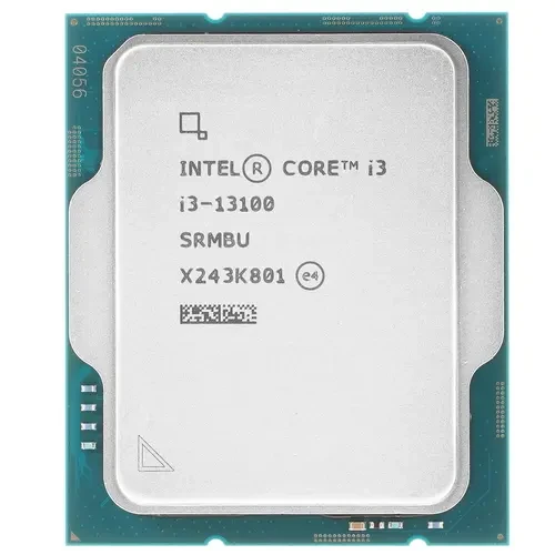 Процессор Intel Core i3-13100 Raptor Lake (3400MHz, LGA1700, L3 12Mb), oem