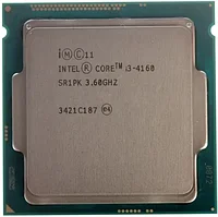 Процессор Intel Core i3-4160 3.6GHz 3Mb 2xDDR3-1600 HDGraphics4400 TDP-54w LGA1150 OEM