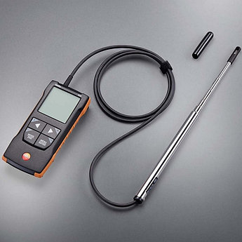 Testo 425, прибор для измерения скорости/температуры с подключением к приложению. В реестре СИ РК