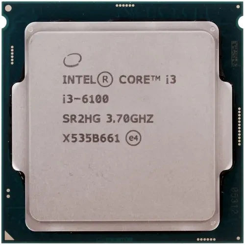 Процессор Intel Core i3-6100 3.7GHz 3Mb DDR3L/DDR4-1600/2133 HDGraphics530 TDP-65w LGA1151 OEM