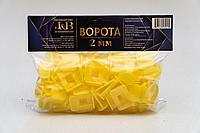 Система выравнивания плитки Зажим Ворота 2 мм, 100шт в пачке