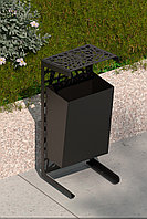 Урна уличная, парковая Модель №3 (цвет Антрацит)