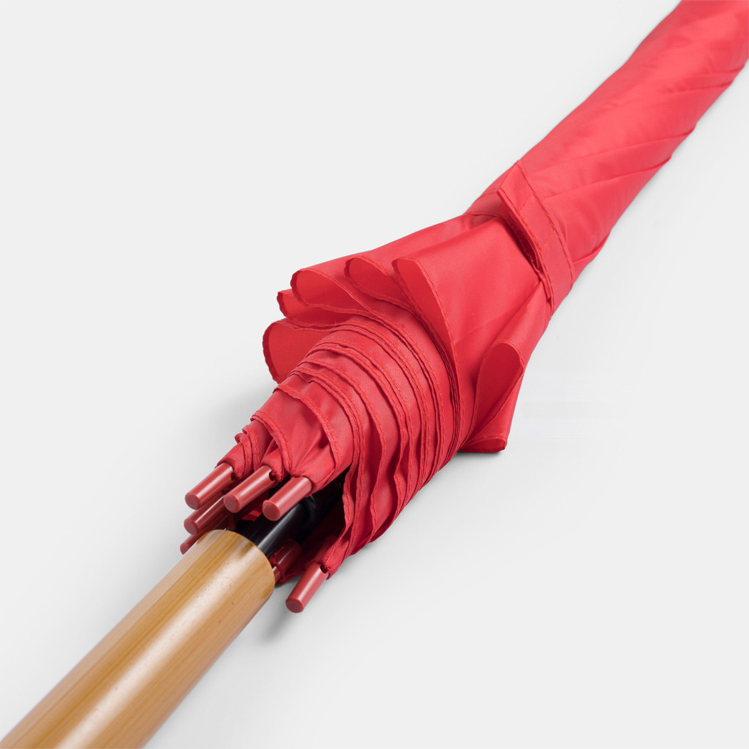 Автоматический зонт-трость LIMBO Красный - фото 3 - id-p114665252