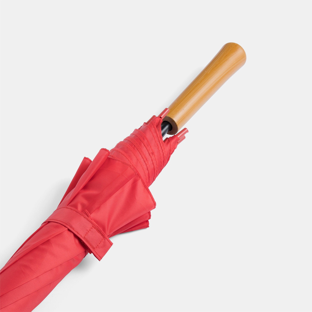 Автоматический зонт-трость LIMBO Красный - фото 7 - id-p114665252
