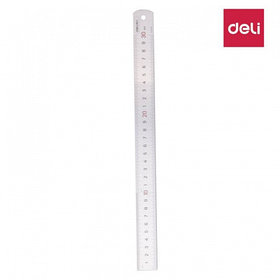 Линейка металлическая DELI "DL8030", 30 см
