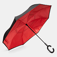Зонт-трость FLIPPED Красный