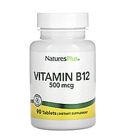 Natures plus витамин в12, 500мкг, 90 таблеток
