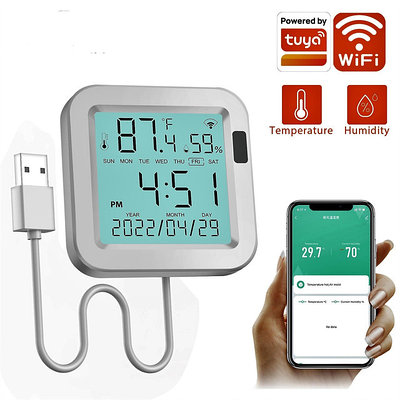 Умные Wi-Fi датчики температуры и влажности