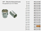 23526 Proxxon Торцевая головка на 3/8", 21 мм, фото 3