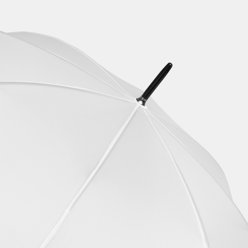 Зонт-трость RAINDROPS Белый - фото 6 - id-p114666465
