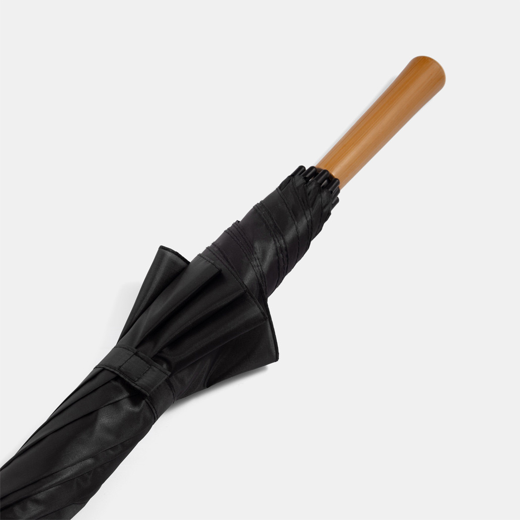 Зонт-трость RAINDROPS Черный - фото 3 - id-p114666466