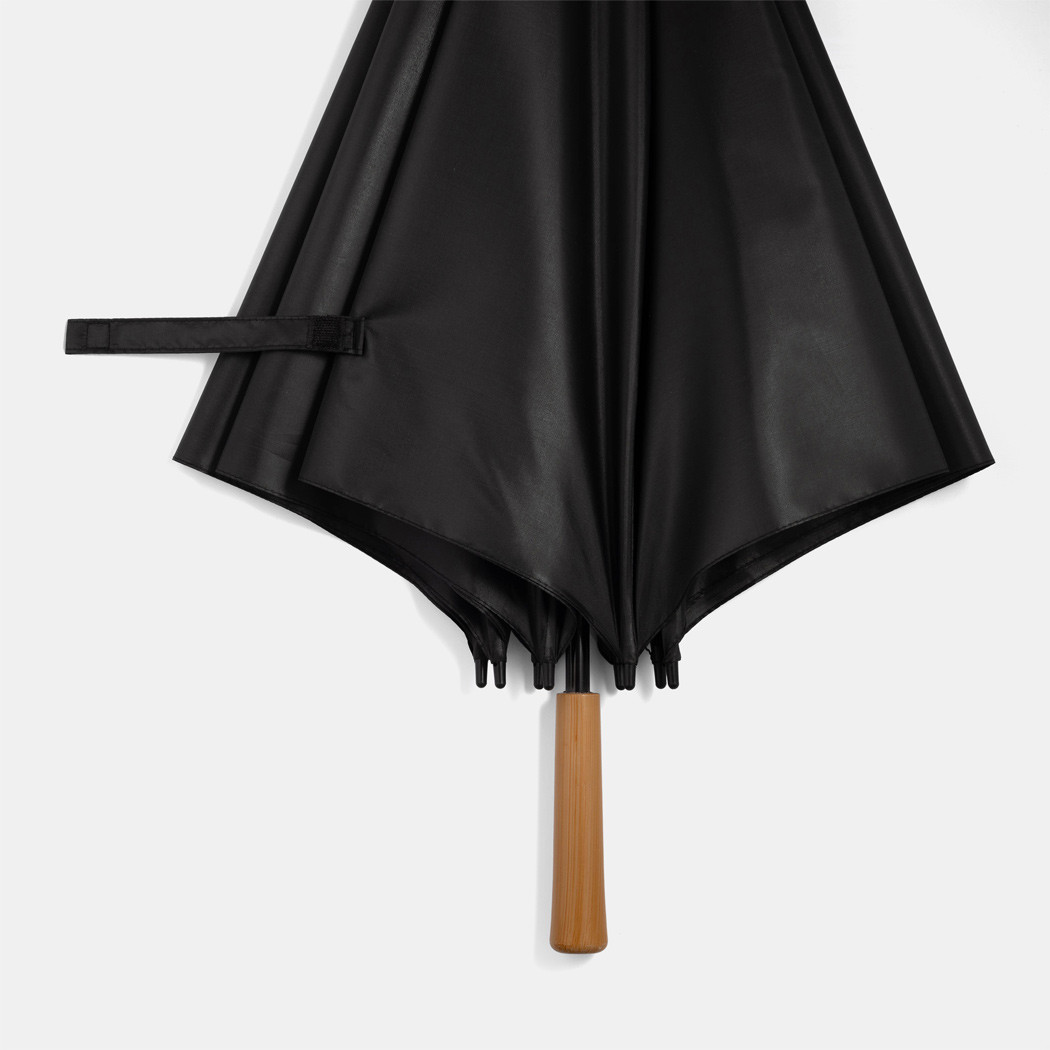 Зонт-трость RAINDROPS Черный - фото 5 - id-p114666466