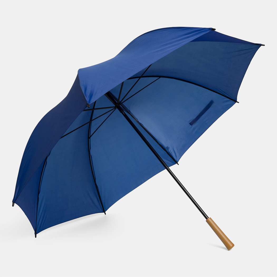 Зонт-трость RAINDROPS Синий - фото 1 - id-p114666467