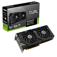 Видеокарта ASUS Dual GeForce RTX 4070 OC Edition 12Gb (DUAL-RTX4070-O12G)