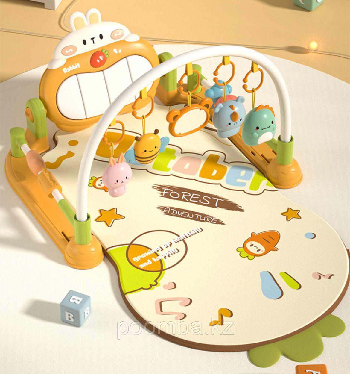 Детский игровой коврик для малышей "Кролик" - фото 4 - id-p114666677