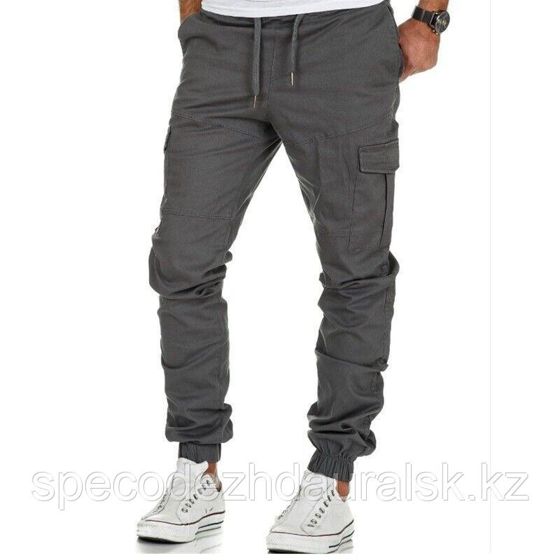 Мужские карго штаны, Серый - фото 1 - id-p114666708