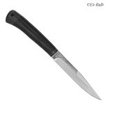 Нож разделочный "Заноза" кожа, 95х18 Черный