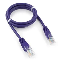Патч-корд UTP Cablexpert PP12-1M/V кат.5e 1м литой многожильный (фиолетовый)
