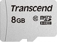 MicroSD жад картасы 8GB Class 10 Transcend TS8GUSD300S