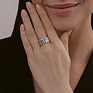 Кольцо из серебра Diamant 95-110-02123-1 чернение, фото 3