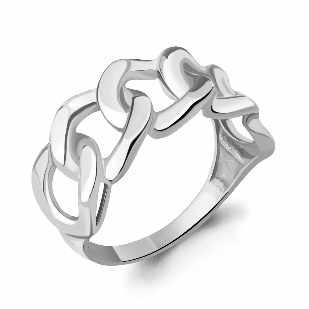 Серебряное кольцо Топаз Лондон Блю Фианит Aquamarine 54807.5 серебро с родием, фото 1