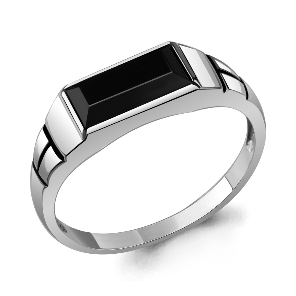 Серебряное кольцо  Фианит Aquamarine 600258.5 покрыто  родием