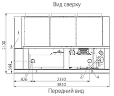 Моноблочный чиллер Midea LSBLGW380/C - 380 кВт, фото 3