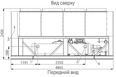 Моноблочный чиллер Midea LSBLGW500/C - 500 кВт, фото 3