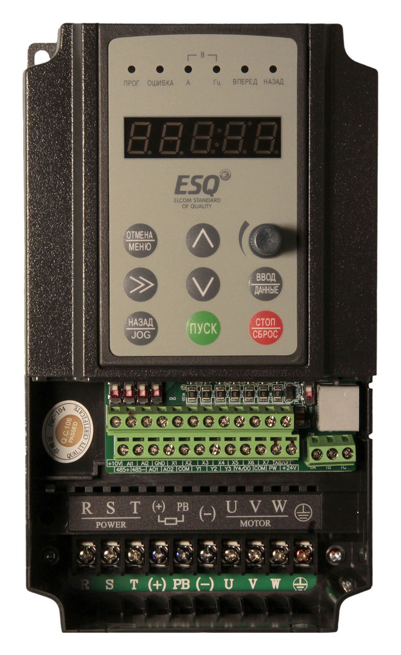 Частотный преобразователь ESQ-600-4T0110G/0150P (11/15 кВт 380 В) - фото 2 - id-p114516621