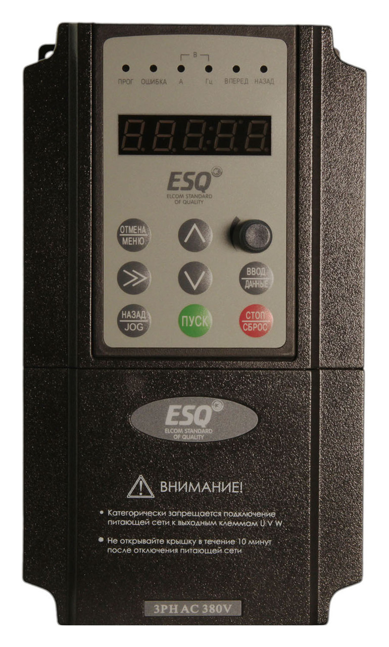 Частотный преобразователь ESQ-600-4T0110G/0150P (11/15 кВт 380 В) - фото 3 - id-p114516621