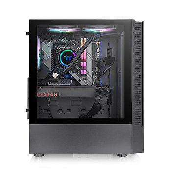 Компьютерный корпус Thermaltake View 200 TG Black ARGB без Б/П, фото 3