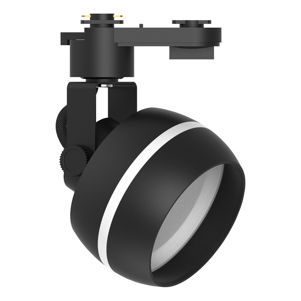 Светильник Feron AL165 трековый однофазный на шинопровод под лампу GX53, черный, фото 1