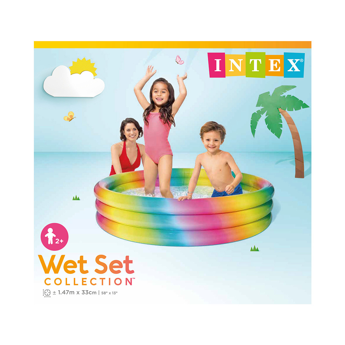 Надувной бассейн детский Intex 58439NP - фото 3 - id-p114674281