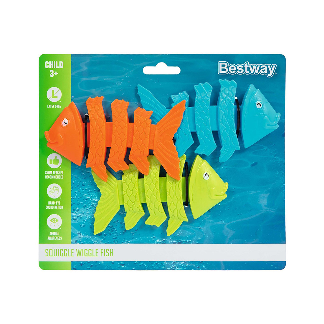Набор игрушек для ныряния Bestway 26029 (Извивающиеся рыбки 3 шт в наборе) - фото 3 - id-p114674365