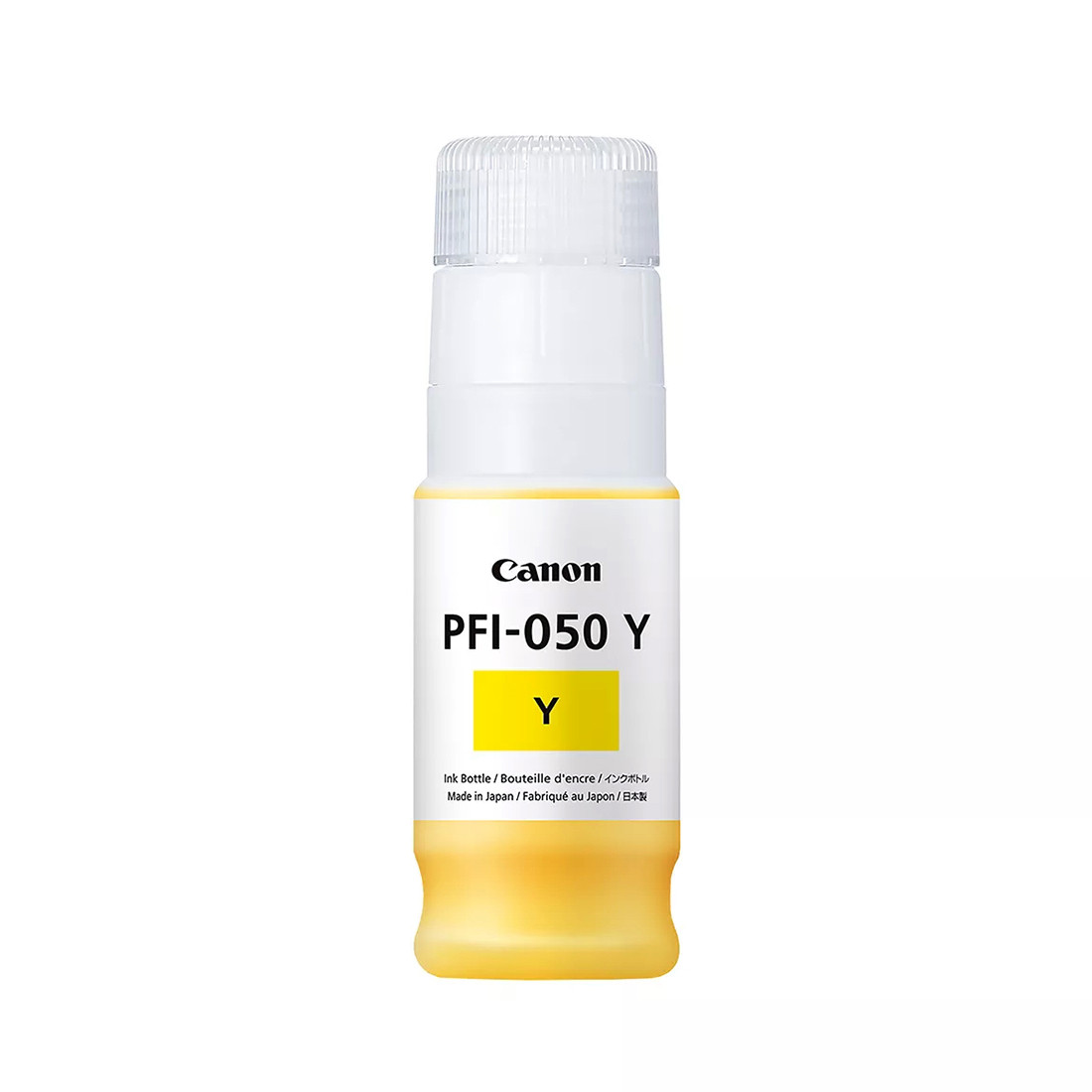 Чернила пигментные Canon Pigment Ink PFI-050 Yellow (для TC20/TC20M) - фото 1 - id-p114674689