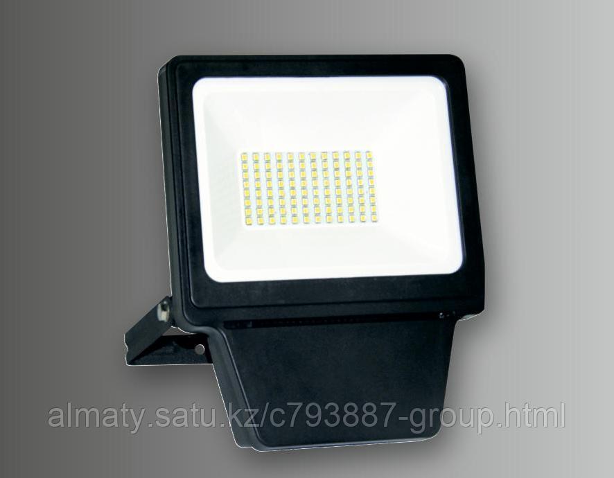 Прожектор LED SMD 50W BLACK 6000K (TS))24шт KE Group - фото 1 - id-p114674836