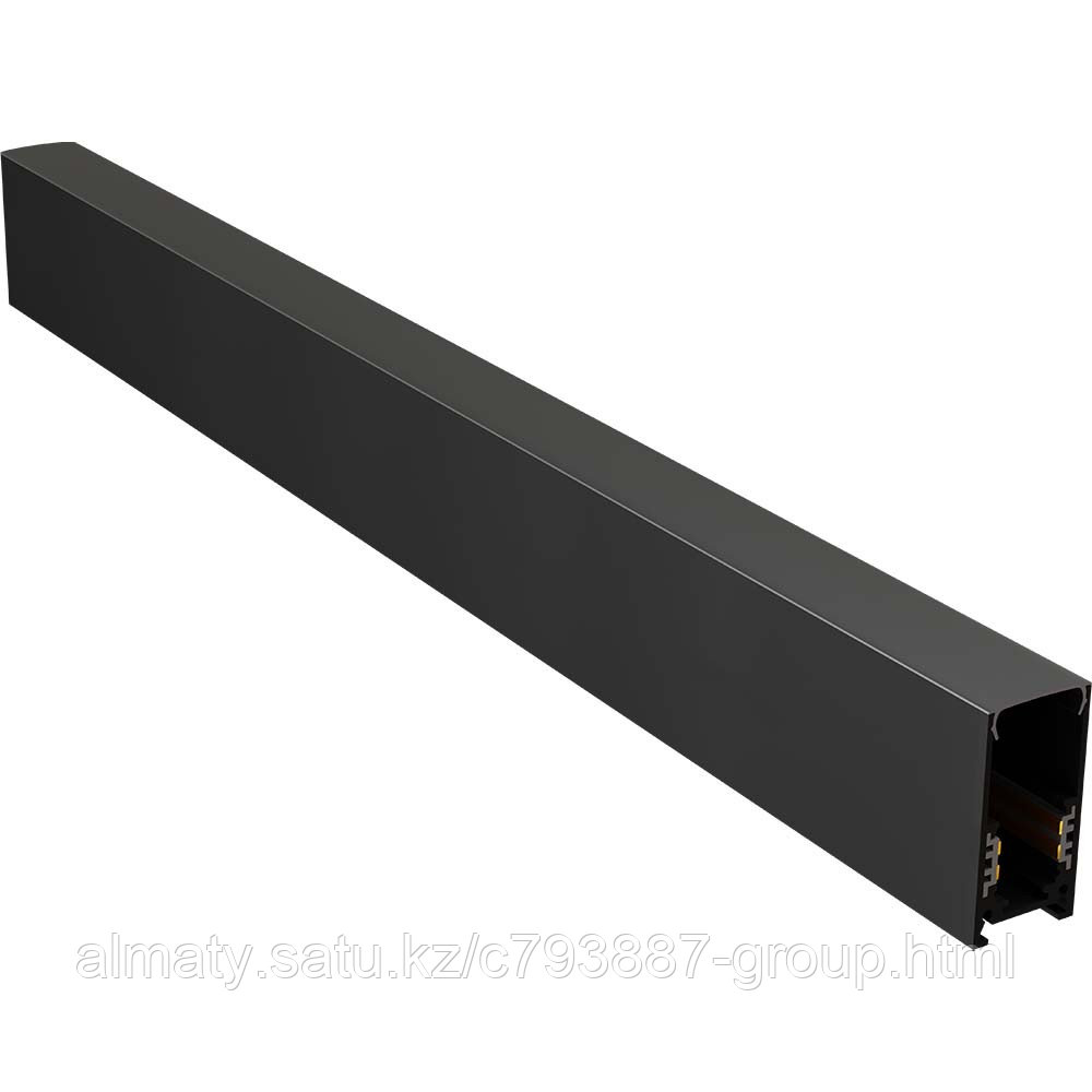 Магнитный накладной Алюминиевый Профиль для Magnetic S/U BLACK 3м (TEKLED)10ш KE Group