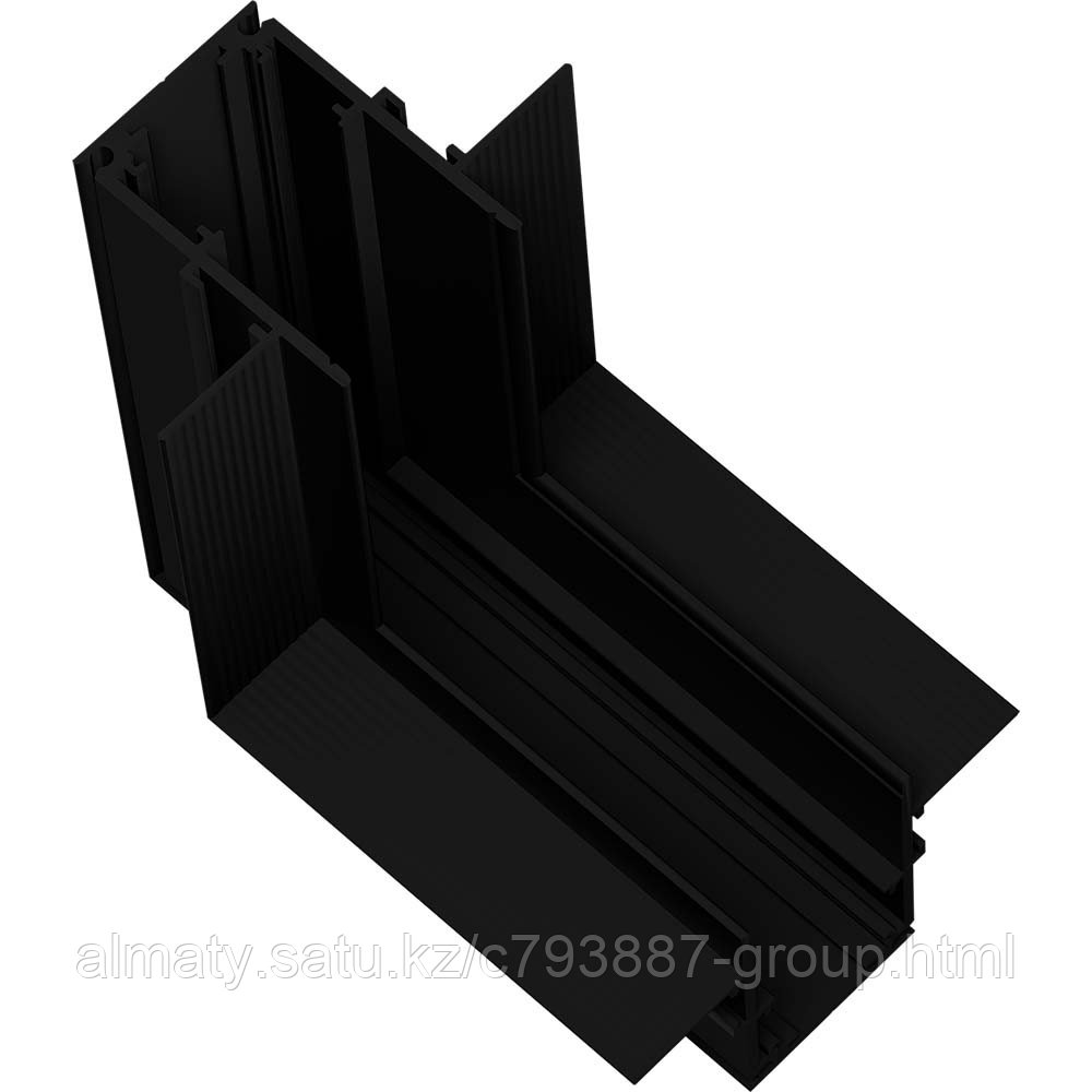 Алюминиевый профиль для магнитного S/A Black Yatay L Connector (TEKLED) 169-03742 KE Group - фото 2 - id-p114675925