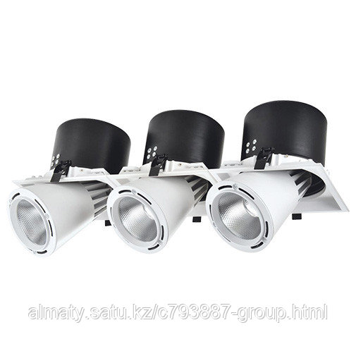 Встраиваемый светильник DL LED LS-DK913-3 3x40W WHITE 5700K(TS)4шт KE Group - фото 1 - id-p114675238