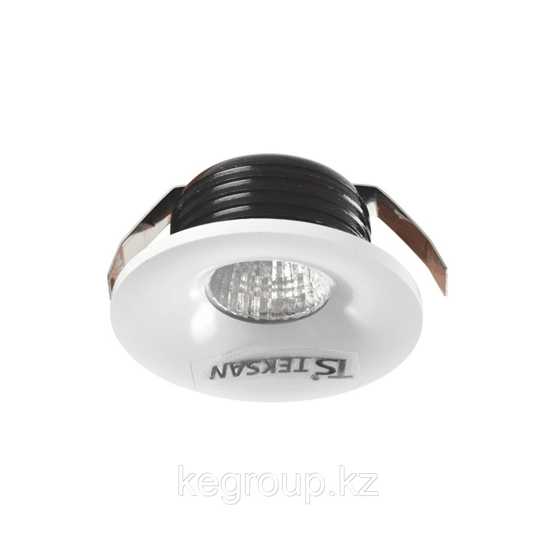 Встраиваемый светильник COB FLAT RING 3W WHITE 220V260mA 4000K(TT) KE Group - фото 1 - id-p114675337
