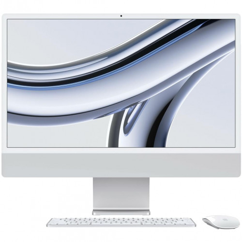 Apple iMac 24" 2023 Silver моноблок (MQR93RU/A) - фото 1 - id-p114676553