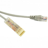 Hyperline PC-110-RJ45-2P-CX-2M-LSZH-GY патч-корд (PC-110-RJ45-2P-CX-2M-LSZH-GY)