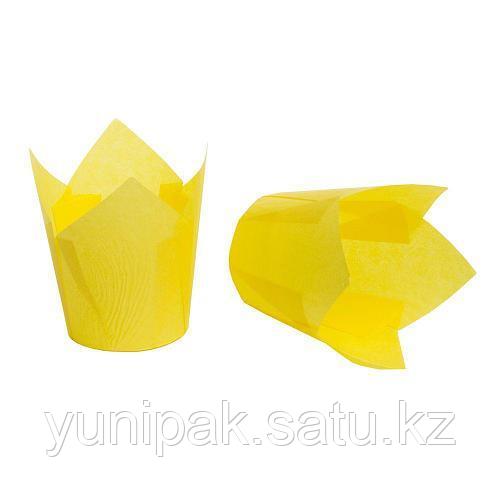 Капсулы-тюльпаны жёлтые 8*5см - фото 1 - id-p114689436