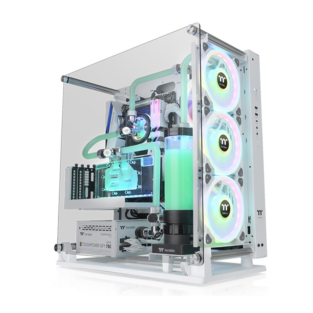 Компьютерный корпус Thermaltake Core P3 TG Pro Snow