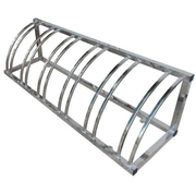 Велопарковка с крышей, L= 100-3800 мм, S= 75-2100 мм, Материал: нержавеющая сталь..., Кол. мест: 1-30